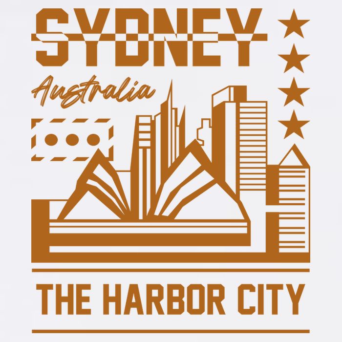 Sydney Australia Cooling Performance Crew T-Shirt