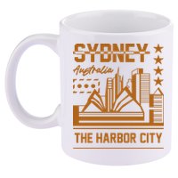 Sydney Australia 11oz C Handle Ceramic Mug