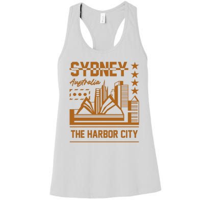 Sydney Australia Women's Racerback Tank