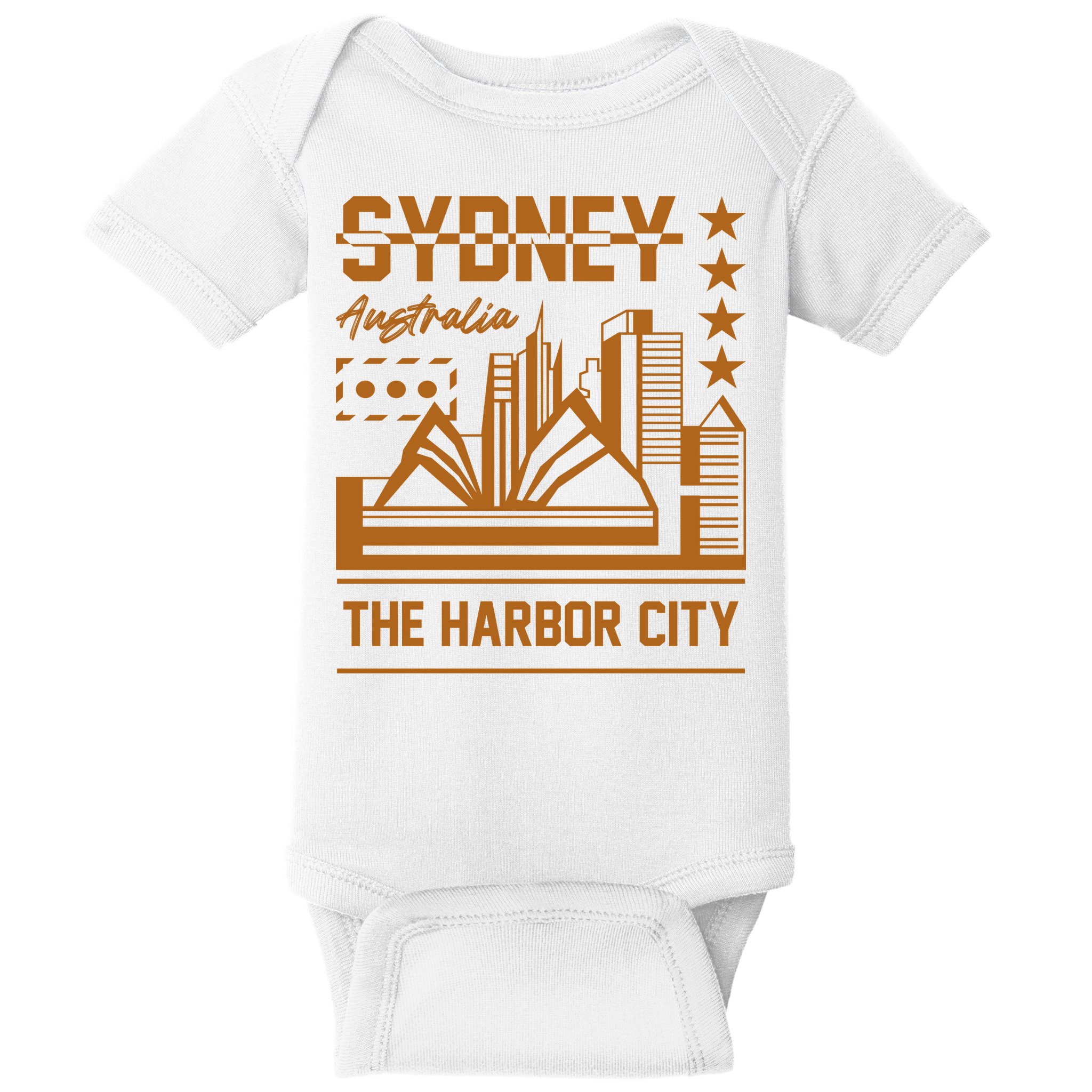 Sydney Australia Baby Bodysuit