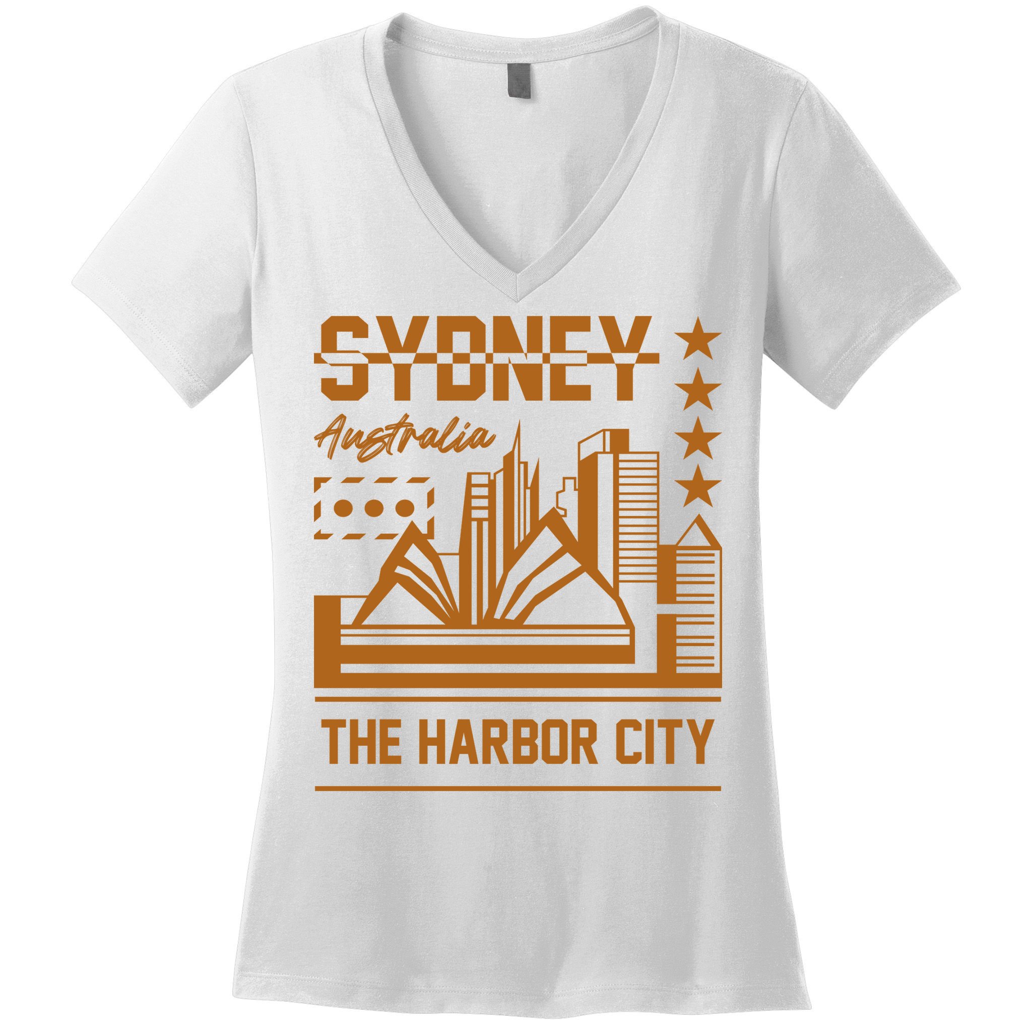 Sydney Australia Women's V-Neck T-Shirt