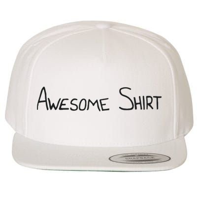 Smosh Awesome Wool Snapback Cap