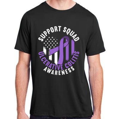 Support Awareness Squad I Ulcerative Colitis Ulcerosa Adult ChromaSoft Performance T-Shirt