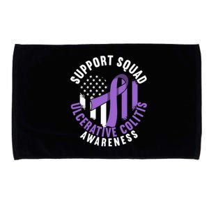 Support Awareness Squad I Ulcerative Colitis Ulcerosa Microfiber Hand Towel