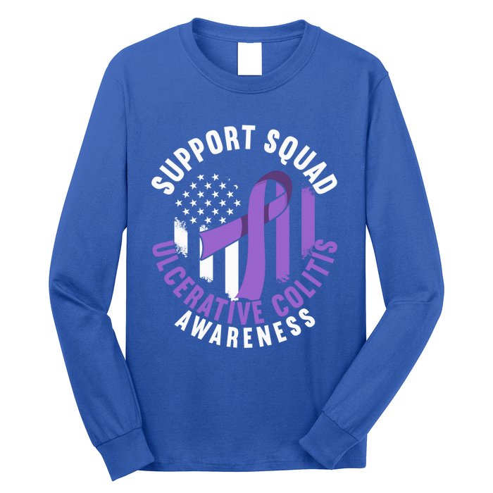 Support Awareness Squad I Ulcerative Colitis Ulcerosa Long Sleeve Shirt