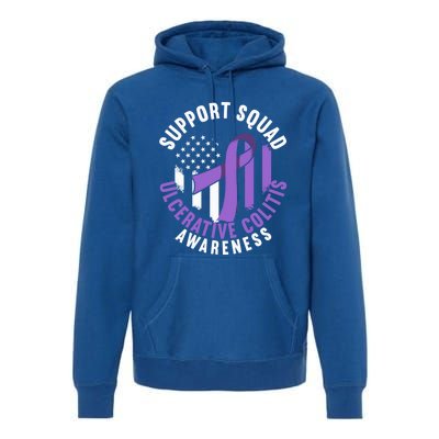 Support Awareness Squad I Ulcerative Colitis Ulcerosa Premium Hoodie