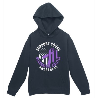 Support Awareness Squad I Ulcerative Colitis Ulcerosa Urban Pullover Hoodie