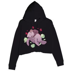 Spirit Animals Crop Fleece Hoodie