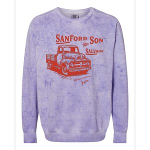 Sanford And Son Salvage Colorblast Crewneck Sweatshirt