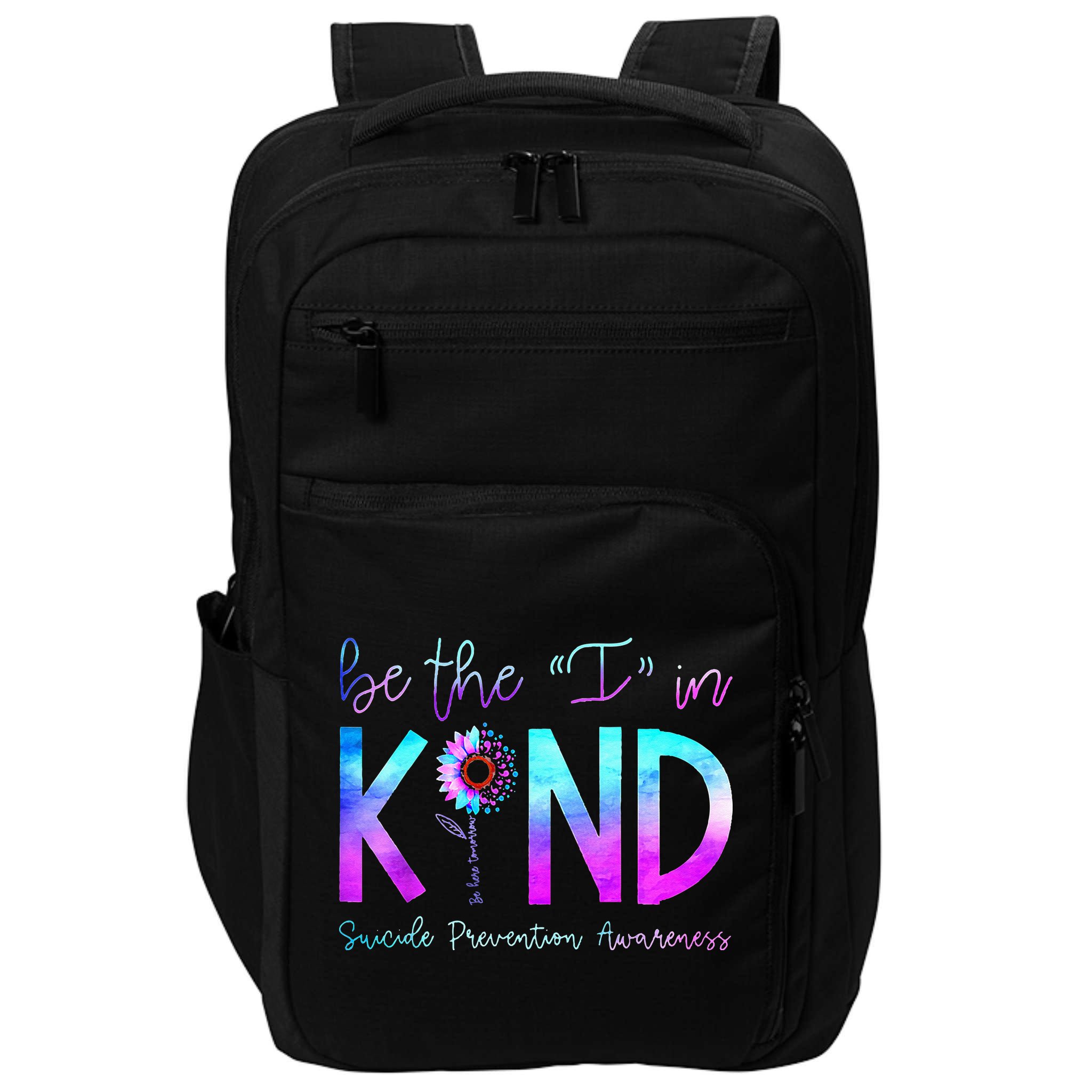 Suicide Awareness Suicide Prevention Suicide Warrior Impact Tech Backpack