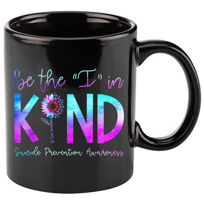 Suicide Awareness Suicide Prevention Suicide Warrior 11oz C Handle Ceramic Mug