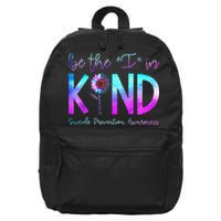 Suicide Awareness Suicide Prevention Suicide Warrior 16 in Basic Backpack