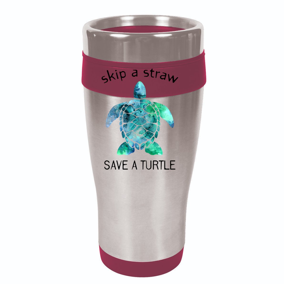 Skip A Straw Save A Turtle Ocean Animal Funny Gift Sea Turtle Gift Sustainable Bucket Hat