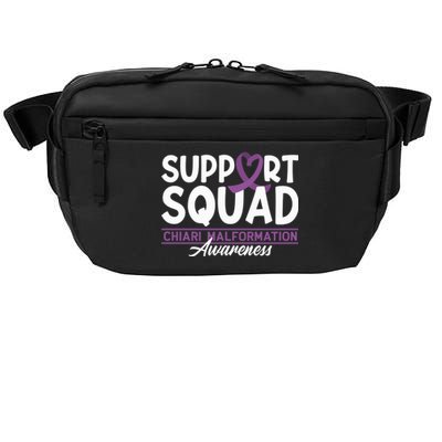 Support Awareness Squad I CM Cerebellum Chiari Malformation Crossbody Pack