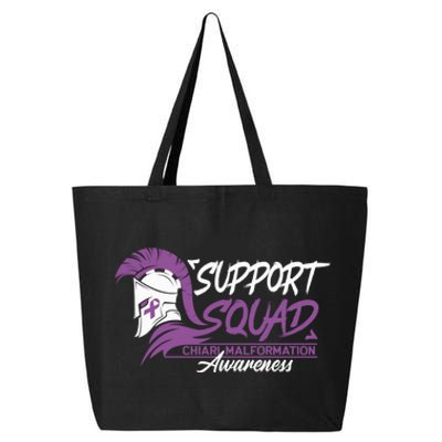 Support Awareness Squad I CM Cerebellum Chiari Malformation 25L Jumbo Tote