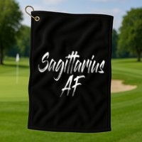 Sagittarius Af Golf Towel