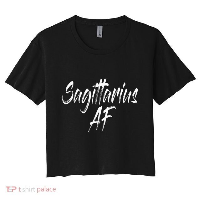 Sagittarius Af Crop Top
