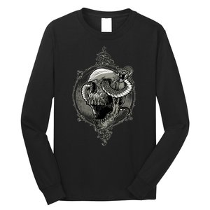 Skull And Snake Long Sleeve Shirt