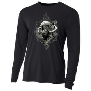 Skull And Snake Cooling Performance Long Sleeve Crew