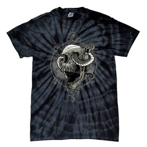 Skull And Snake Tie-Dye T-Shirt