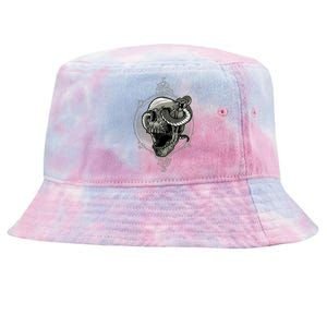 Skull And Snake Tie-Dyed Bucket Hat