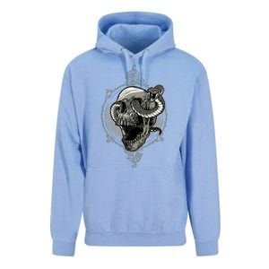 Skull And Snake Unisex Surf Hoodie