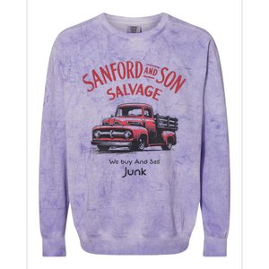 Sanford And Son Salvage Colorblast Crewneck Sweatshirt