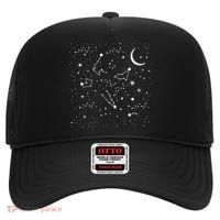 Science Astronomy High Crown Mesh Back Trucker Hat