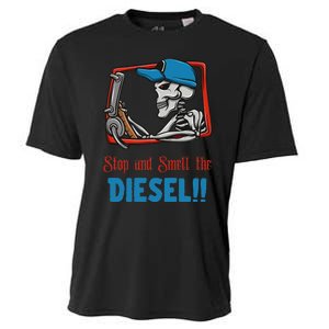 Stop And Smell The Diesel!! Cooling Performance Crew T-Shirt