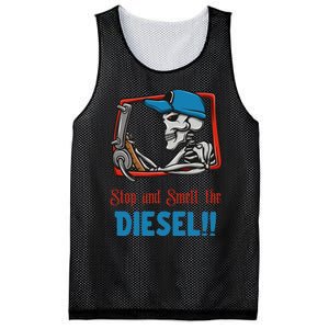 Stop And Smell The Diesel!! Mesh Reversible Basketball Jersey Tank