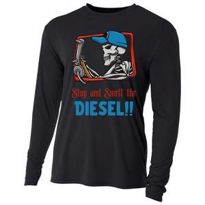 Stop And Smell The Diesel!! Cooling Performance Long Sleeve Crew