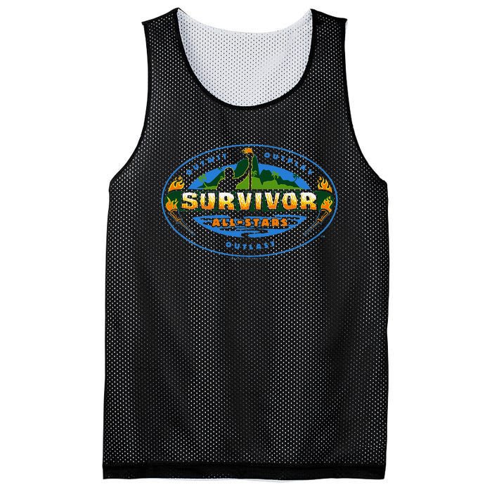 Survivor All Stars Mesh Reversible Basketball Jersey Tank