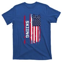 Skiing And Skiers Usa Cool Gift T-Shirt