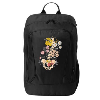 Scoliosis Awareness Spinal Fusion Back Surgery Botanical City Backpack