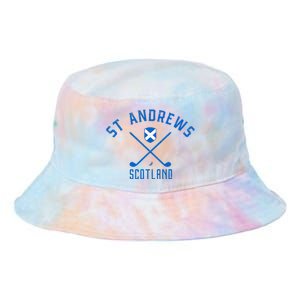 St. Andrews Scotland Golf Tie Dye Newport Bucket Hat