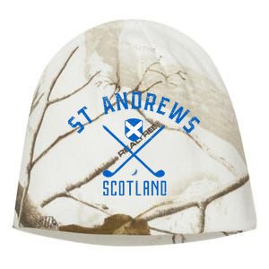 St. Andrews Scotland Golf Kati - Camo Knit Beanie