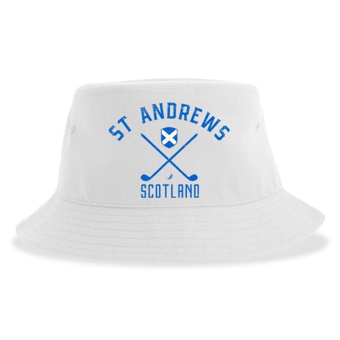 St. Andrews Scotland Golf Sustainable Bucket Hat