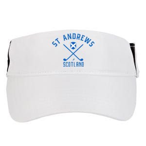 St. Andrews Scotland Golf Adult Drive Performance Visor