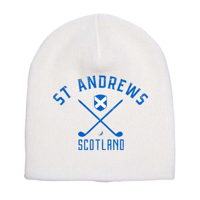 St. Andrews Scotland Golf Short Acrylic Beanie