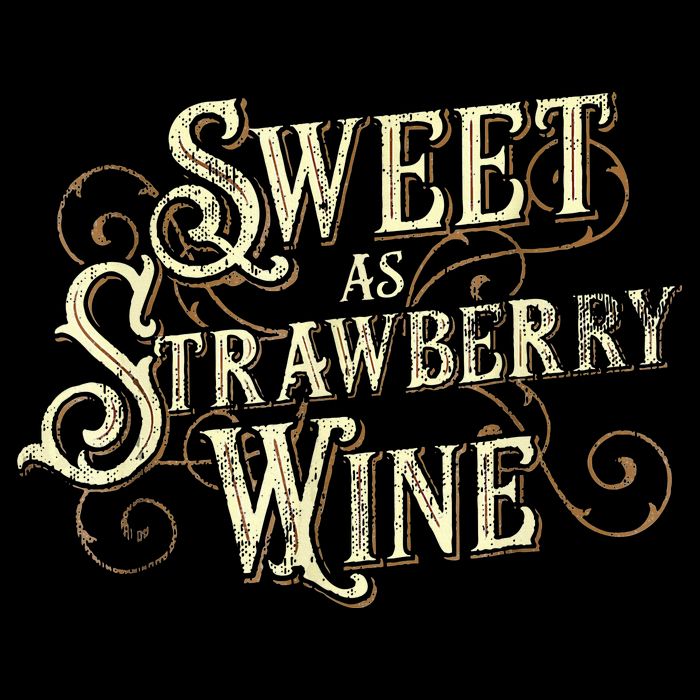 Sweet As Strawberry Wine Ladies Designer Country Toddler T-Shirt
