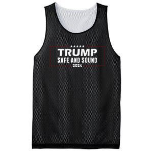 Safe And Sound Trump 2024 Mesh Reversible Basketball Jersey Tank