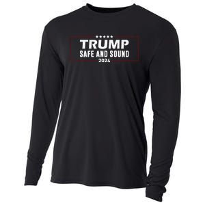 Safe And Sound Trump 2024 Cooling Performance Long Sleeve Crew