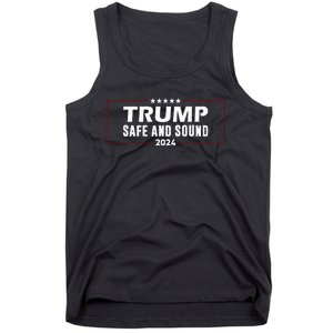 Safe And Sound Trump 2024 Tank Top