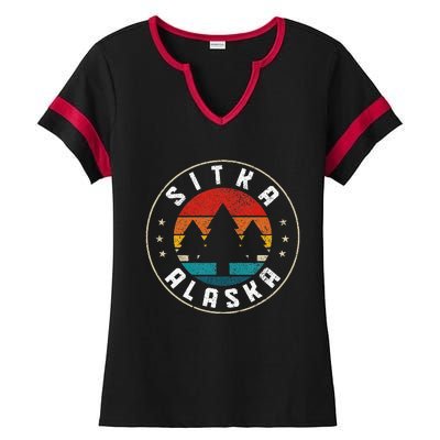 Sitka Alaska Ladies Halftime Notch Neck Tee