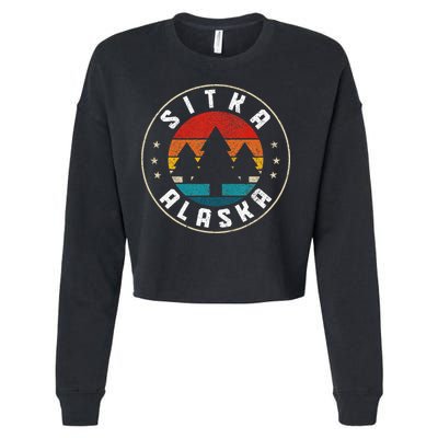 Sitka Alaska Cropped Pullover Crew