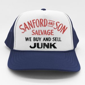 Sanford And Son Salvage We Buy And Sell Junk Trucker Hat