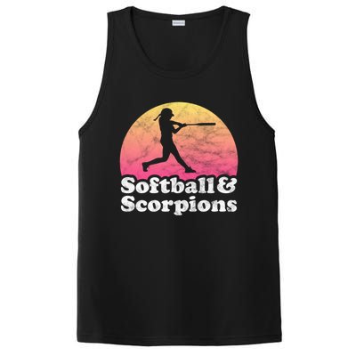 Softball And Scorpions Or Scorpion Gift PosiCharge Competitor Tank