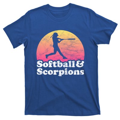 Softball And Scorpions Or Scorpion Gift T-Shirt