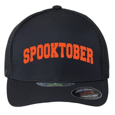 Spooktober Athletic Sports Design Flexfit Unipanel Trucker Cap