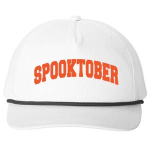 Spooktober Athletic Sports Design Snapback Five-Panel Rope Hat